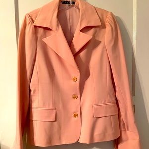 Theory light pink jacket